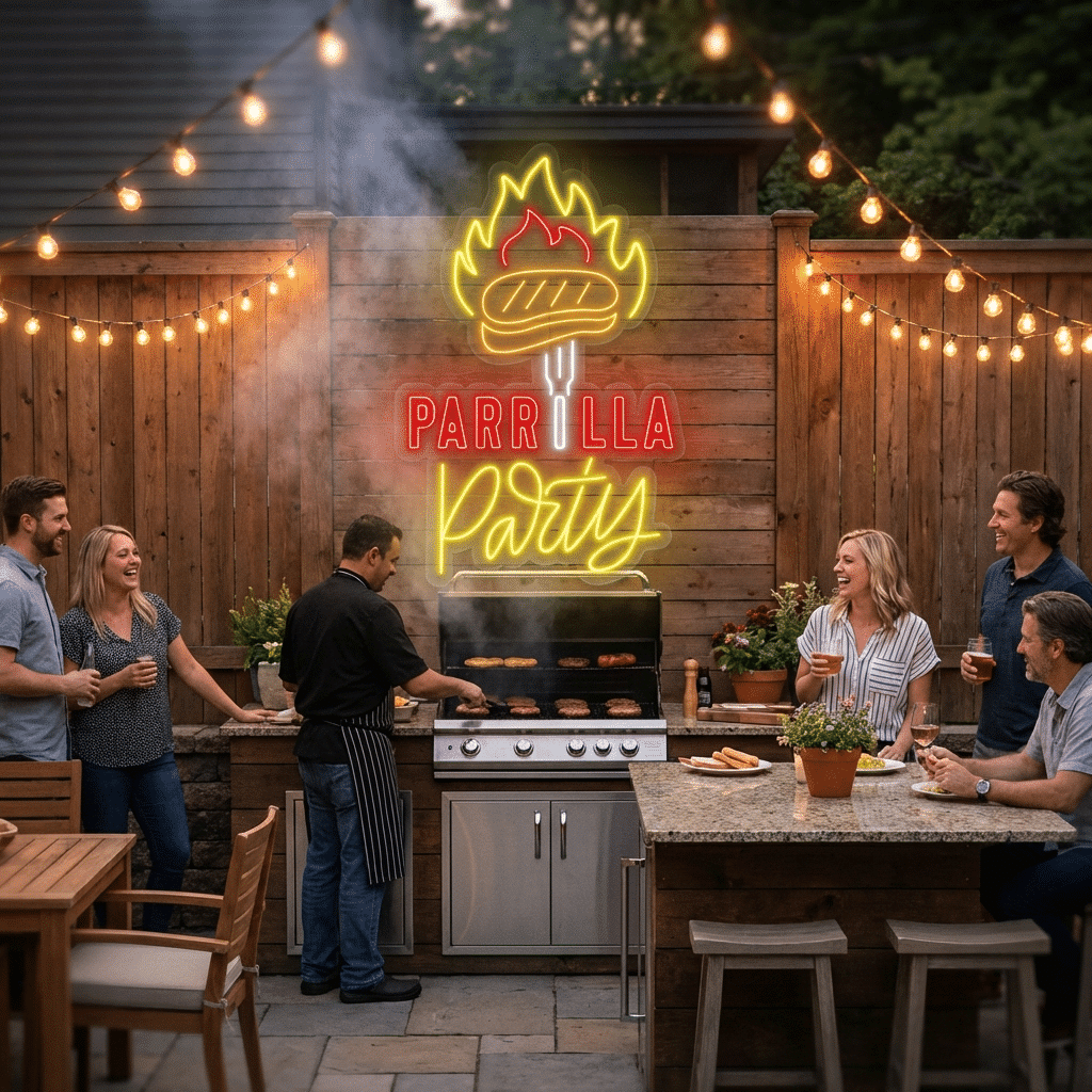 Festa de Néon Parrilla - Miniatura 3
