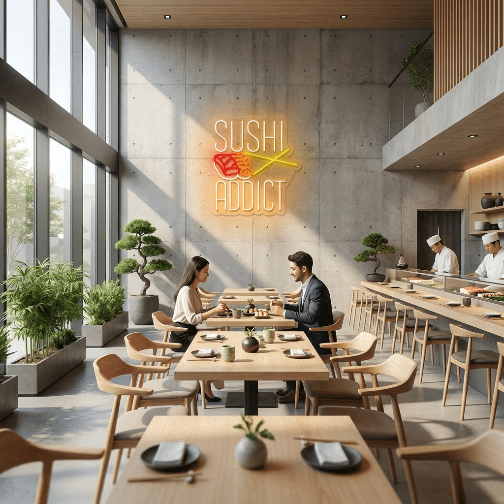 Viciado em Sushi Néon - Miniatura 3