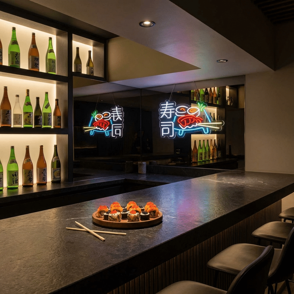 Néon Sushi Oriental - Miniatura 3