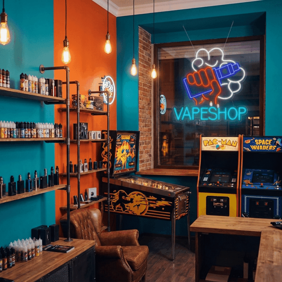 Vapeshop Néon - Vista 3
