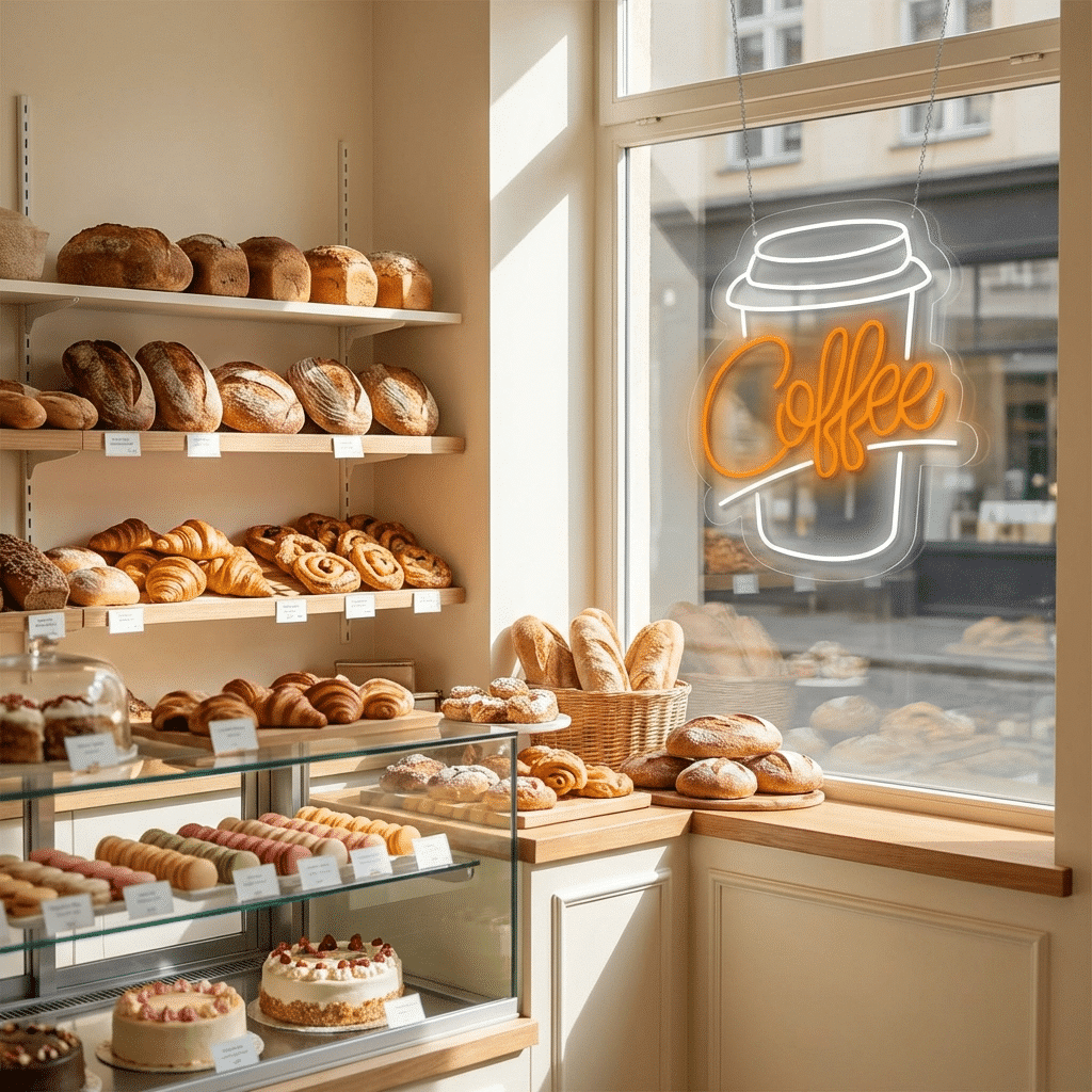 Tasse de café en néon LED LED - Miniature 3