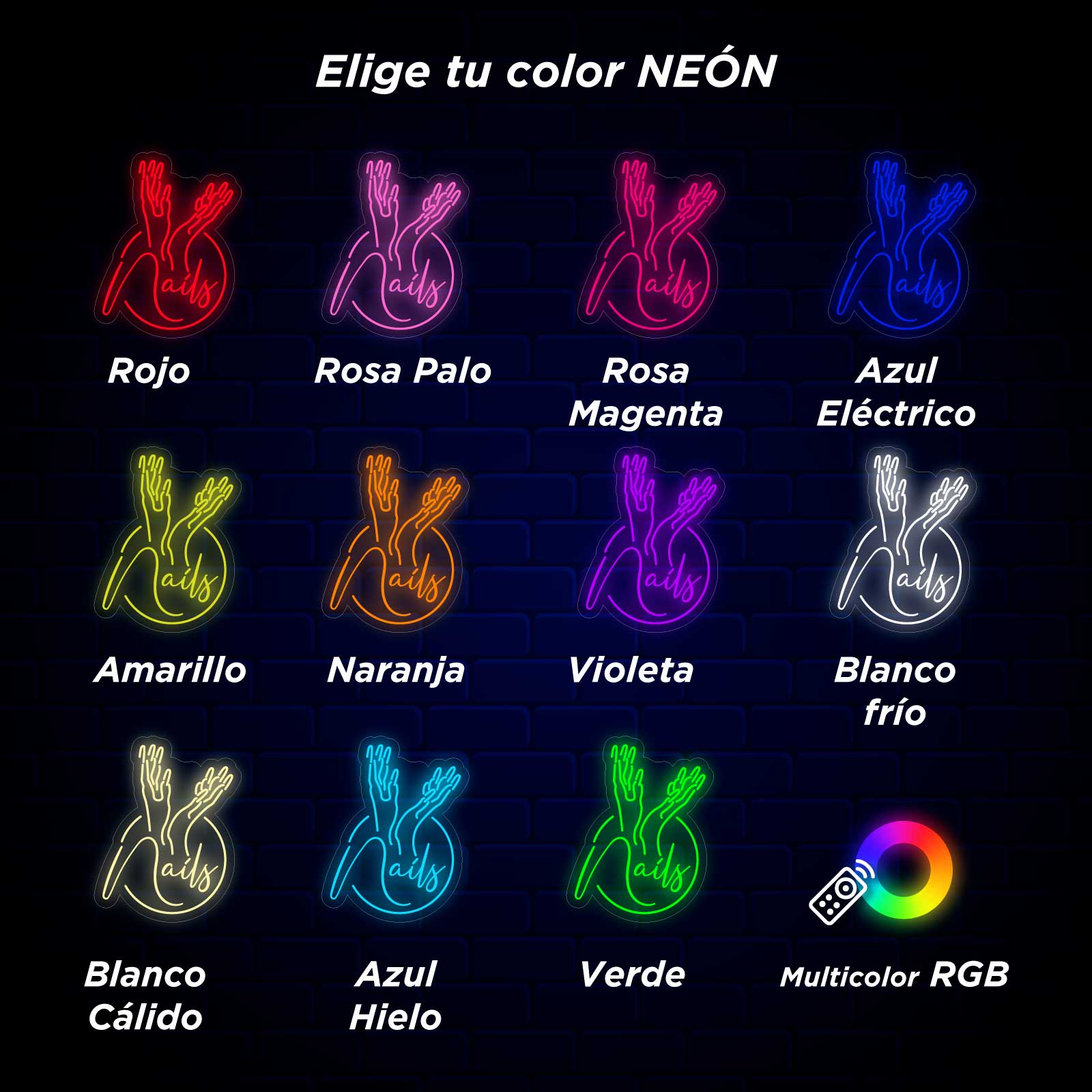 Ongles Néon - Miniature 4