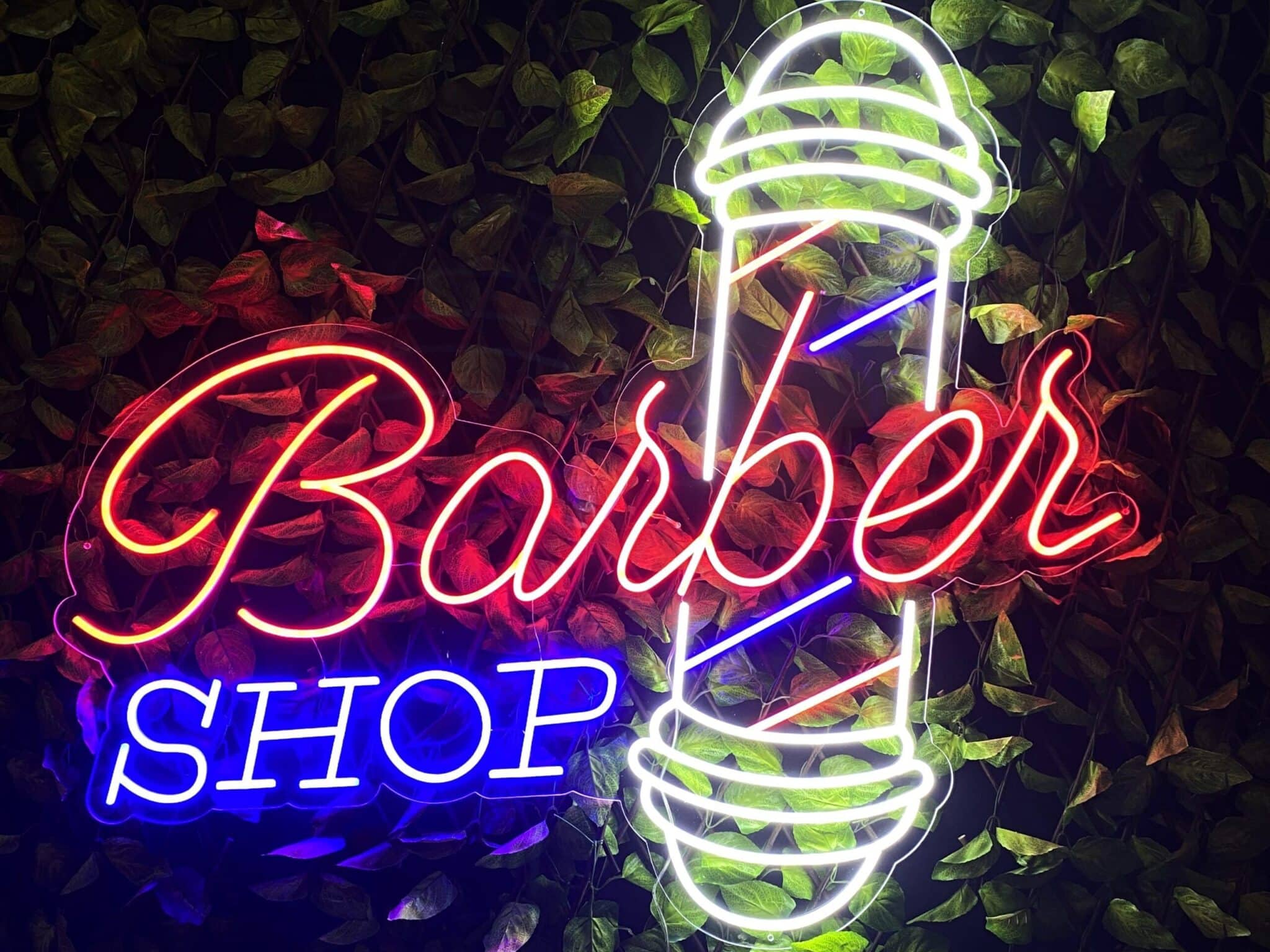 Enseigne Néon Barber Shop Classique - Vue 5