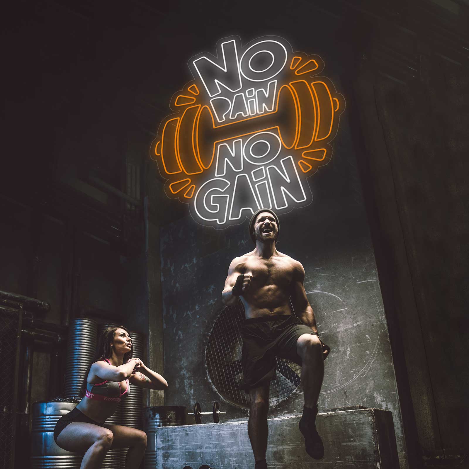 Néon No Pain No Gain - Miniatura 1