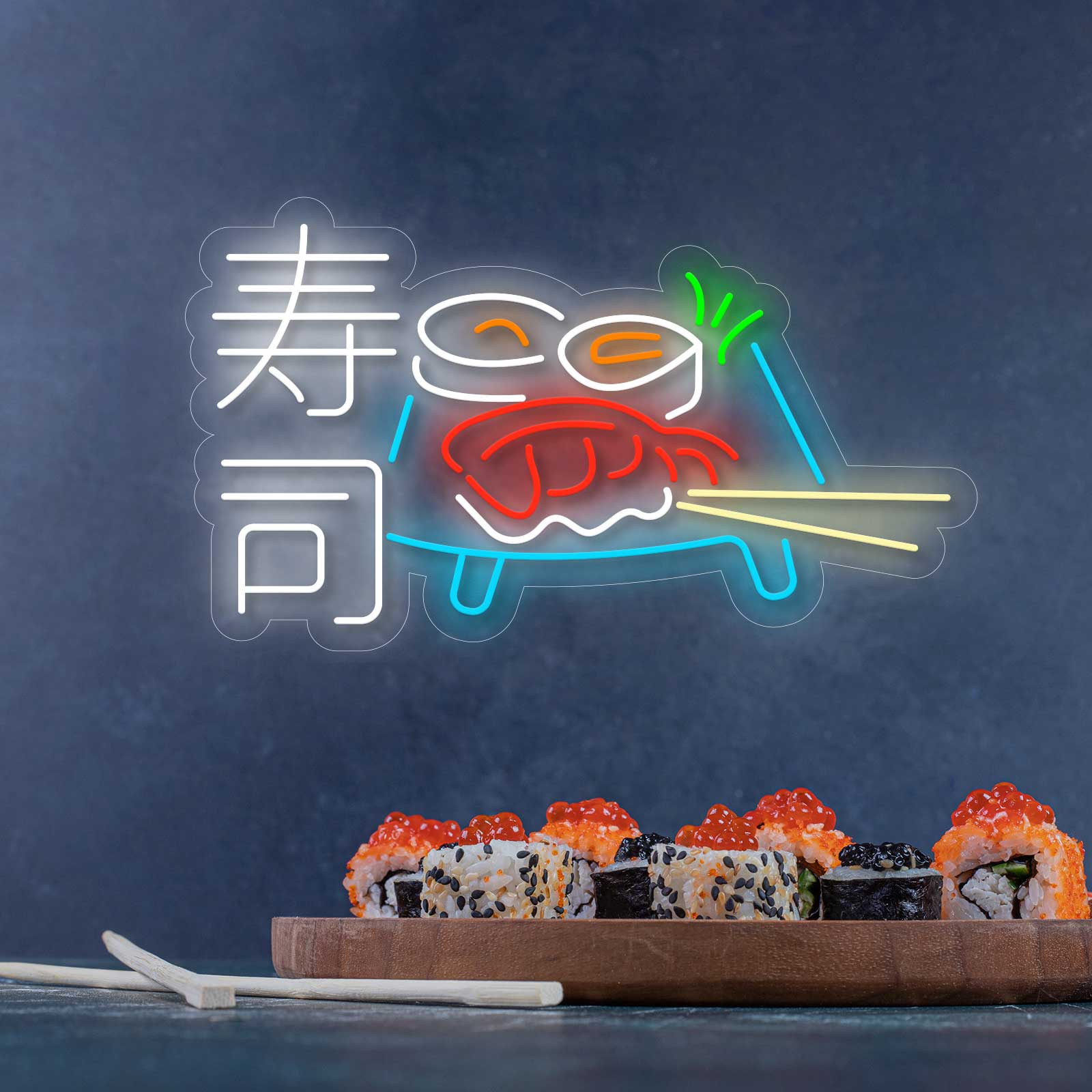 Néon Sushi Oriental - Miniatura 1