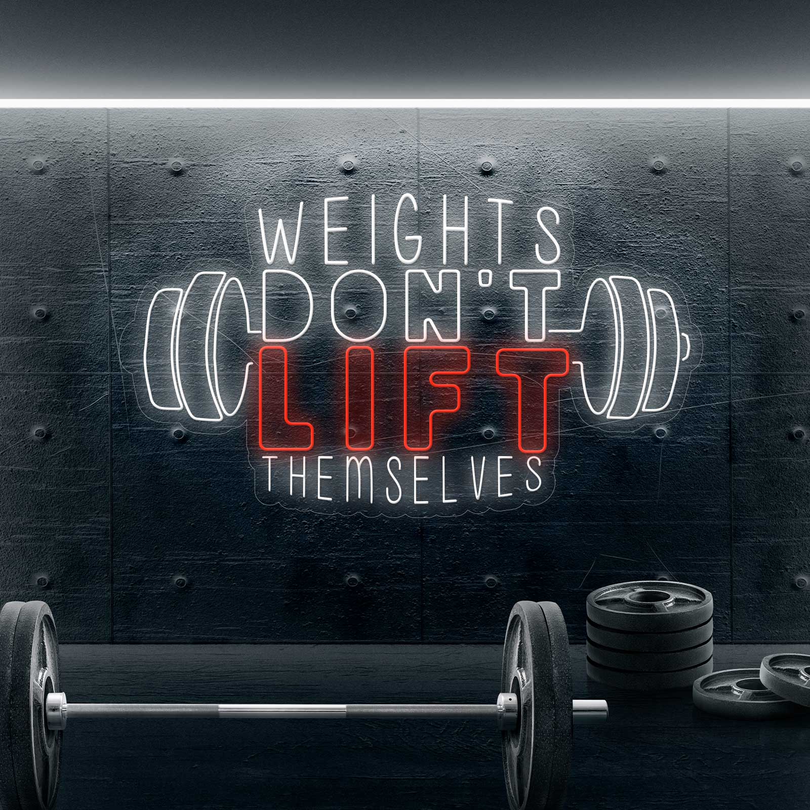 Weights Don't Lift Themselves - Miniatura 1
