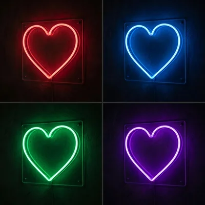 RGB couleur néon LED