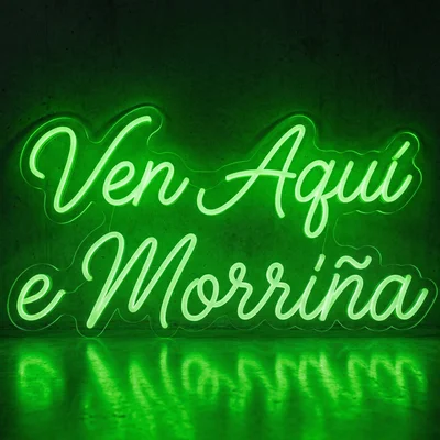 Vert couleur néon LED